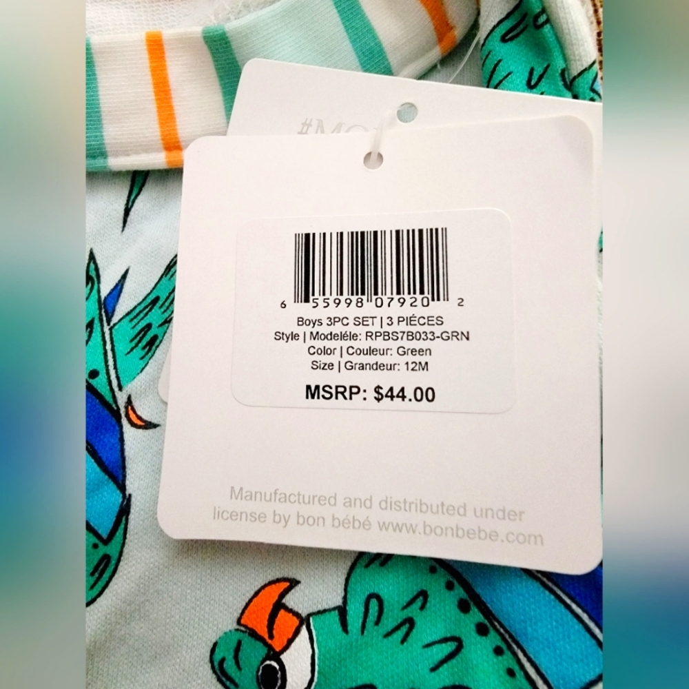 Baby Boy 3pc Set - Picture 4 of 4